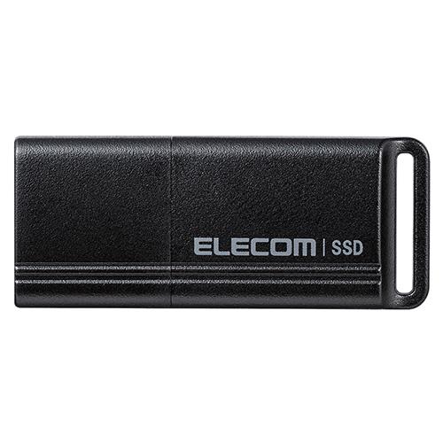 エレコム(ELECOM) ESD-EXS1000GBK ブラック 外付けポータブルSSD 1TB