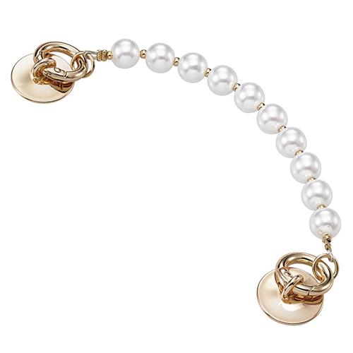 エレコム(ELECOM) P-STKHPAL パール スマホ ストラップ キーリングハンガー チェーン 落下防止