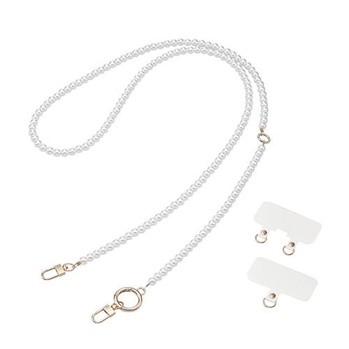 エレコム(ELECOM) P-STSDH2-PAL パール スマホショルダー ストラップ 48~64cm 長さ調整可