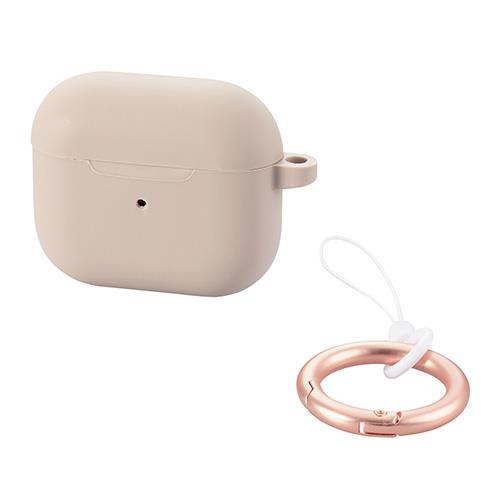 エレコム(ELECOM) AVA-AP5SCGB グレージュ AirPods 第3世代 用&me シリコンケース