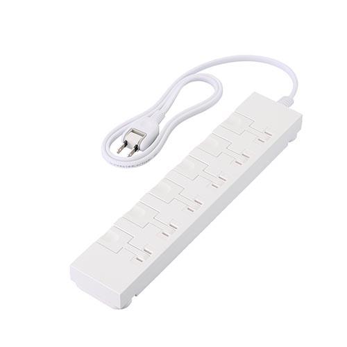 エレコム(ELECOM) T-KF07-2610WH ホワイト イージーリリース6口タップ