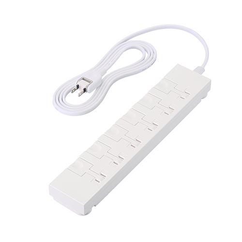 エレコム(ELECOM) T-KF07-2620WH ホワイト イージーリリース6口タップ