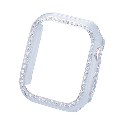 エレコム(ELECOM) AW-23BBPPJCR クリア アップルウォッチ Series9/8/7 41mm ハードバンパー ストーン付