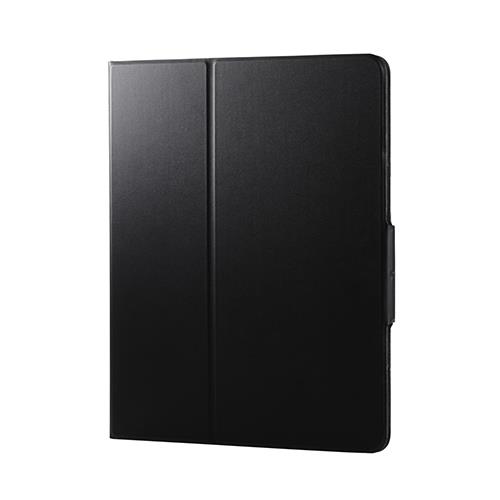 エレコム(ELECOM) TB-A24PLWVFUBK ﾌﾞﾗｯｸ 13ｲﾝﾁ iPad Pro M4 用 ﾌﾗｯﾌﾟｹｰｽ ｿﾌﾄﾚｻﾞｰ ﾌﾘｰｱﾝｸﾞﾙ ｽﾘｰﾌﾟ