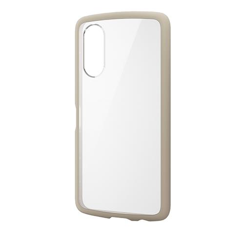 エレコム(ELECOM) PM-F241TSLFCBE カフェオレ arrows We2 F-52E/FCG02 ケース ハイブリッド カバー