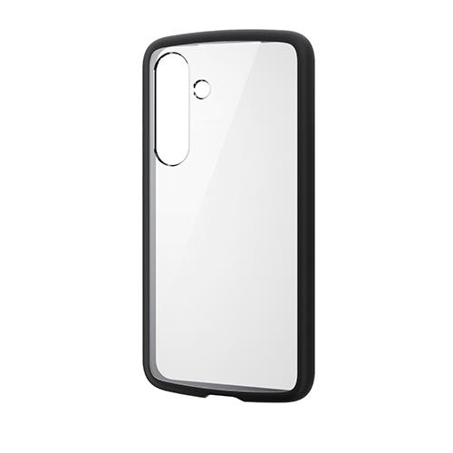 エレコム(ELECOM) PM-G241TSLFCBK ブラック Galaxy S24 SC-51E TOUGH SLIM LITE フレームカラーストラップホールシート付