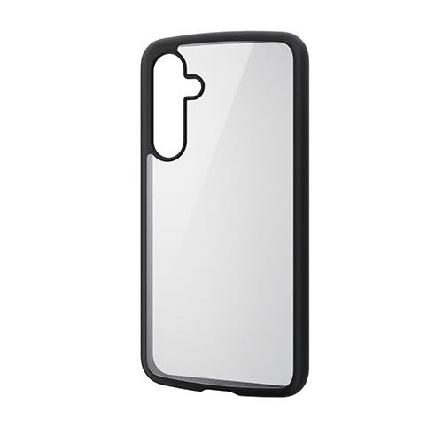 エレコム(ELECOM) PM-G243TSLFCBK ブラック TOUGH SLIM LITE フレームカラー ストラップホールシート付