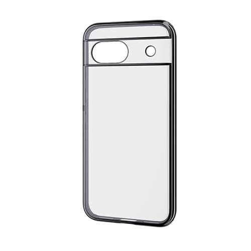 エレコム(ELECOM) PM-P241UCTMKBK メタリックブラック Google Pixel 8a用 ソフトケース 極限 メタリック