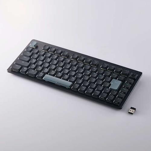 エレコム(ELECOM) TK-VK520LL-BK ブラック V custom ゲーミングキーボード 日本語配列 USB有線 Bluetooth無線