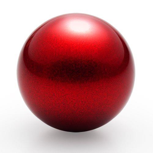 エレコム(ELECOM) M-B25RD レッド トラックボール 交換 25mm トラックボールマウス用交換ボール