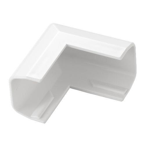 エレコム(ELECOM) LD-GAFD1MWH ホワイト 配線カバー モール 接続ユニット 出ズミ 【 壁用 フラットモール LD-GAF1MWH 専用 】