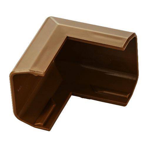 エレコム(ELECOM) LD-GAFD2MBR ブラウン 配線カバー モール 接続ユニット 出ズミ 【 壁用 フラットモール LD-GAF2MBR 専用 】