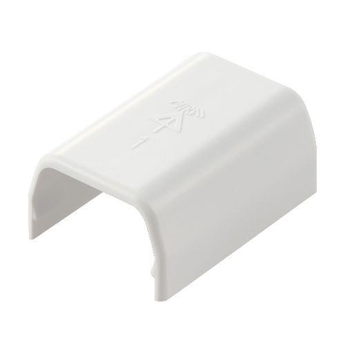 エレコム(ELECOM) LD-GAFJ1MWH ホワイト 配線カバー モール 接続ユニット ストレート 【 壁用 フラットモール LD-GAF1MWH 専用 】