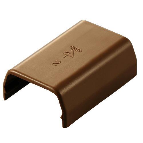 エレコム(ELECOM) LD-GAFJ2MBR ブラウン 配線カバー モール 接続ユニット ストレート 【 壁用 フラットモール LD-GAF2MBR 専用 】