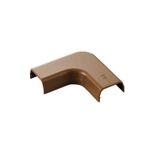 エレコム(ELECOM) LD-GAFM2MBR ブラウン 配線カバー モール 接続ユニット 曲ガリ 【壁用 フラットモール LD-GAF2MBR 専用】