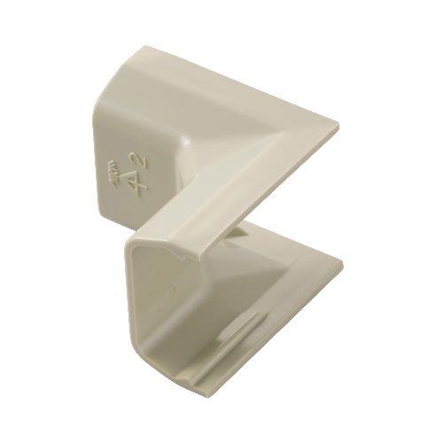 エレコム(ELECOM) LD-GAFR2M ベージュ 配線カバー モール 接続ユニット 入ズミ 【 壁用 フラットモール LD-GAF2M 専用 】