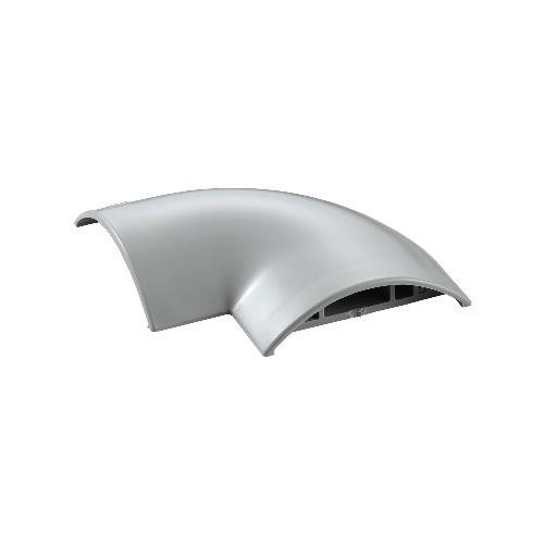 エレコム(ELECOM) LD-GAM37MGY グレー 配線カバー モール 接続ユニット 曲ガリ 【床用モール LD-GA1307MGY 専用】