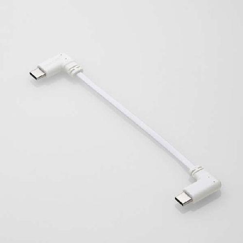 エレコム(ELECOM) MPA-CCLL01WH ホワイト モバイルバッテリー用ケーブル USB Type-C TM /充電専用/60W 10cm
