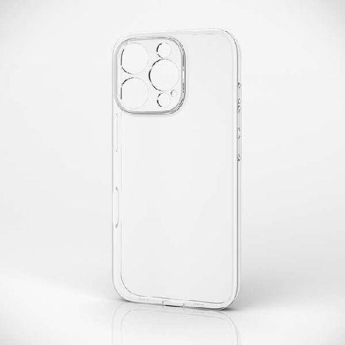 エレコム(ELECOM) PM-A24CUCTKCR クリア iPhone 16 Pro用 ソフトケース 極限