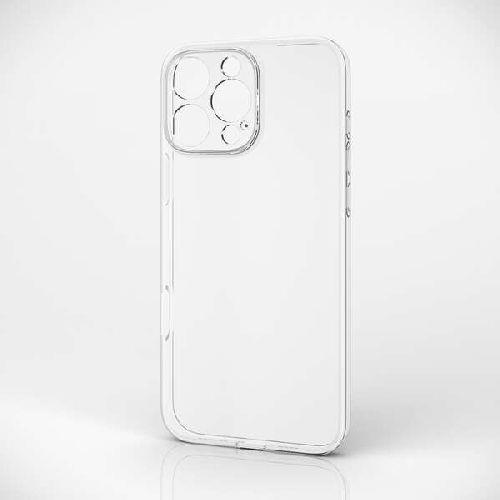 エレコム(ELECOM) PM-A24DUCTKCR クリア iPhone 16 Pro Max用 ソフトケース 極限