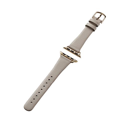 エレコム(ELECOM) AW-41BDLJGB グレージュ Apple Watch用 &me ソフトレザーバンド