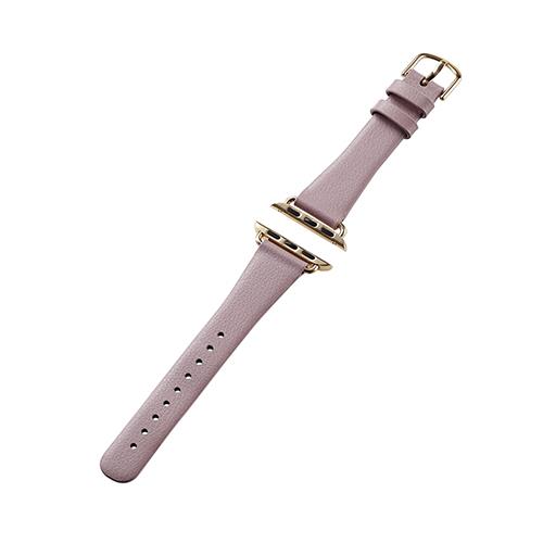 エレコム(ELECOM) AW-41BDLJPN アッシュピンク Apple Watch用 &me ソフトレザーバンド