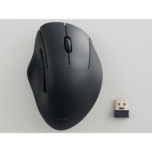 エレコム(ELECOM) M-SH20MBSKXBK ブラック USB無線 Bluetooth接続5ボタンワイヤレスマウス Mサイズ