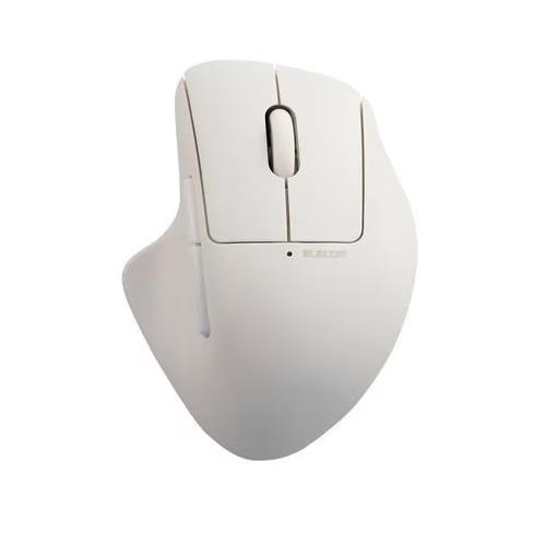 エレコム(ELECOM) M-SH31MBSKX-WH ホワイト Bluetooth 5.0 無線 2.4GHz 両対応ワイヤレスマウス 7ボタン Windows mac対応 3台接続可能