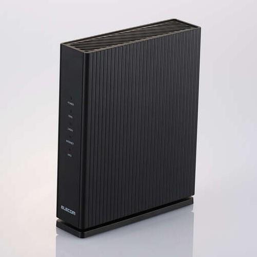 エレコム(ELECOM) WRC-X1500GS2-B WiFi ルーター 親機 Wi-Fi 6 11ax/11ac 1201+300Mbps IPv6 (IPoE)対応 中継器 離れ家モード ブラック