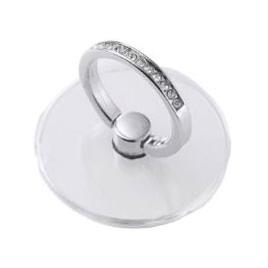 エレコム(ELECOM) P-STRGSSV シルバー スマホリング STICKER TYPE &me スマホ 各種対応