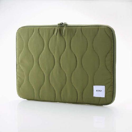 エレコム(ELECOM) BM-IBQTO14GN カーキ キルティングインナーケース オニオンステッチ