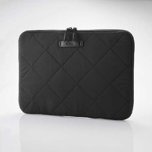 エレコム(ELECOM) BM-IBQTX14BK ブラックココア キルティングインナーケース クロスステッチ