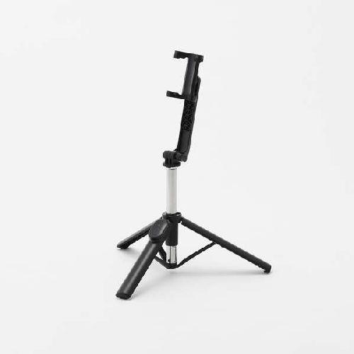 エレコム(ELECOM) P-STSR03085BK ブラック スマートフォン用2Way三脚 Bluetooth R リモコン付き