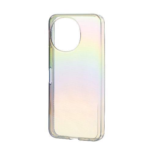 エレコム(ELECOM) PM-S244UCABK ブラック AQUOS sense9 SH-53E用 ケース ソフト カメラレンズ保護設計 ストラップホールシート付 オーロラ