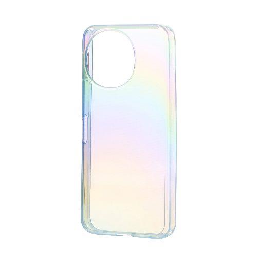 エレコム(ELECOM) PM-S244UCABU ライトブルー AQUOS sense9 SH-53E用 ケース ソフト カメラレンズ保護設計 ストラップホールシート付 オーロラ