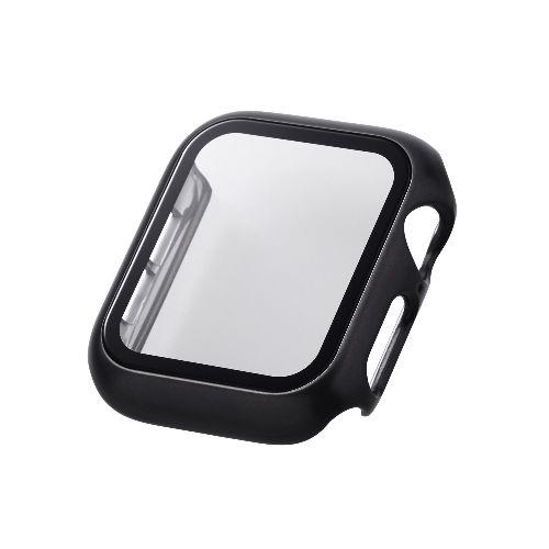 エレコム(ELECOM) AW-23EFCGPBK ブラック アップルウォッチ カバー SE 第2世代/第1世代 /Series6/5/4 40mm フルカバー 表面硬度10H 全面保護