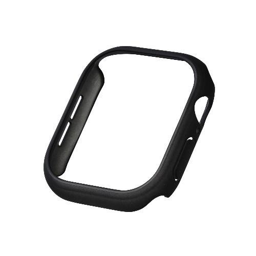 エレコム(ELECOM) AW-24ABPPBK ブラック アップルウォッチ カバー Apple Watch Series 10 46mm バンパー ハード 側面保護