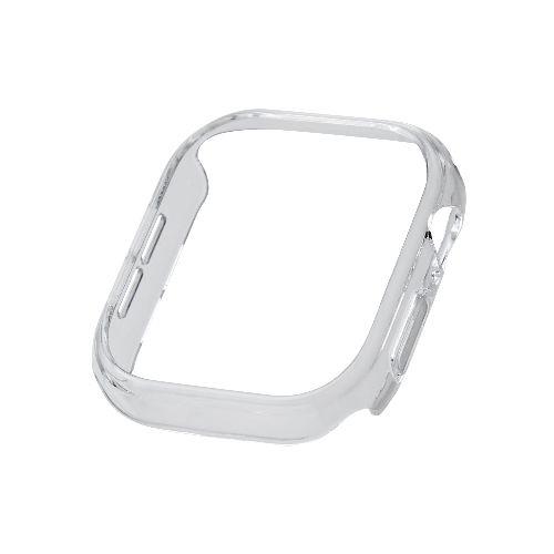 エレコム(ELECOM) AW-24ABPPCR クリア アップルウォッチ カバー Apple Watch Series 10 46mm バンパー ハード 側面保護