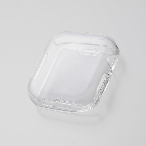 エレコム(ELECOM) AW-24BFCUCR クリア アップルウォッチ カバー Series 10 42mm フルカバー ソフト 全面保護