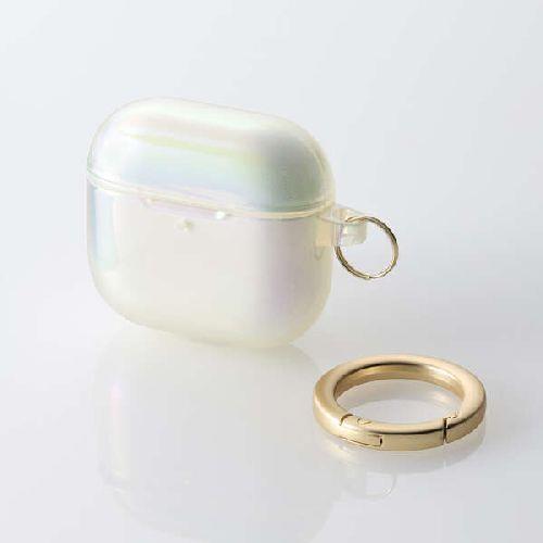 エレコム(ELECOM) AVA-AP06UCACR クリアオーロラ 用 AirPods 第4世代 用 &me ソフトケース