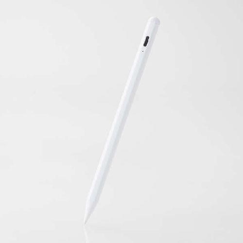 エレコム(ELECOM) P-TPACST05WH ホワイト 汎用アクティブタッチペン 急速充電モデル