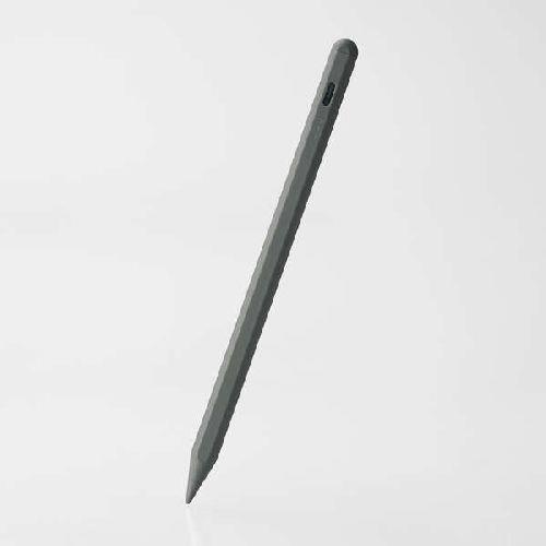 エレコム(ELECOM) P-TPACSTAP07GY グレー iPad用アクティブタッチペン 急速充電モデル