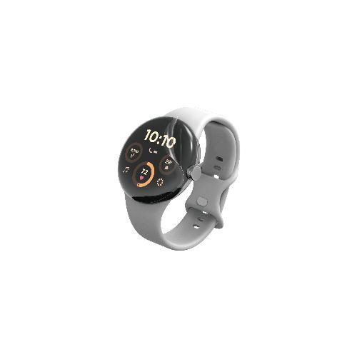 エレコム(ELECOM) SW-PI241FLAFPRG Google Pixel Watch 3 45mm 保護 フィルム 2枚セット 衝撃吸収 高透明 指紋防止 気泡防止