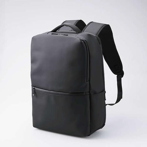 エレコム(ELECOM) BM-BPSQ01BK ブラック スクエアバックパック