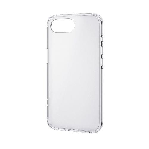エレコム(ELECOM) PM-A25SHVCKMCR クリア iPhone 16e ケース ハイブリッド 衝撃吸収 カメラレンズ保護設計 メタルステッカー付 背面マット