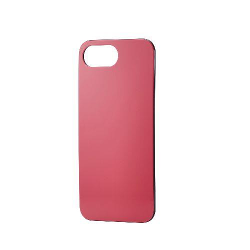 エレコム(ELECOM) PM-A25SMPPCRD コーラルレッド iPhone 16e バックパネル カメラ/背面保護 薄型 バックプレート