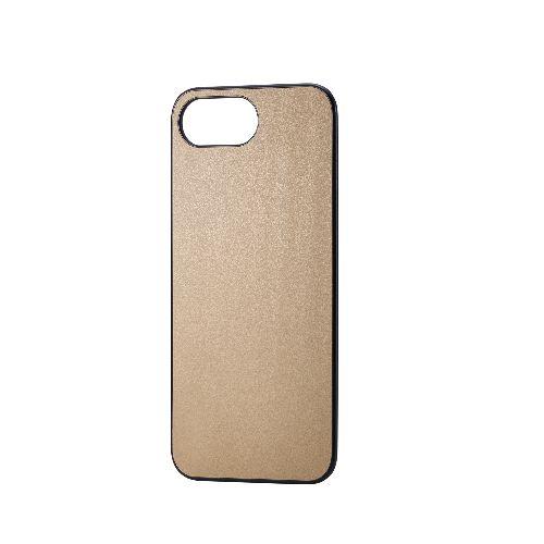 エレコム(ELECOM) PM-A25SMPPLGB グレージュ iPhone 16e バックパネル カメラ/背面保護 ソフトレザー 薄型 バックプレート