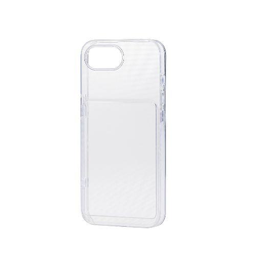 エレコム(ELECOM) PM-A25SUCTFCR クリア iPhone 16e ケース ソフト カバー 衝撃吸収 カメラレンズ保護設計 推し活 チェキ収納