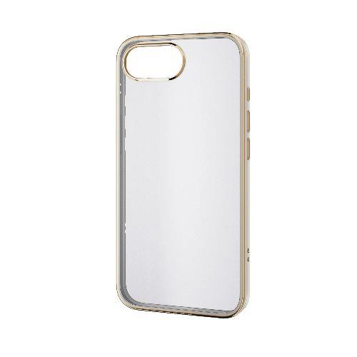 エレコム(ELECOM) PM-A25SUCTMLGB グレージュ iPhone 16e ケース ソフト カバー 衝撃吸収 カメラレンズ保護設計 ストラップホール付 ﾒﾀﾘｯｸﾗｲﾝ