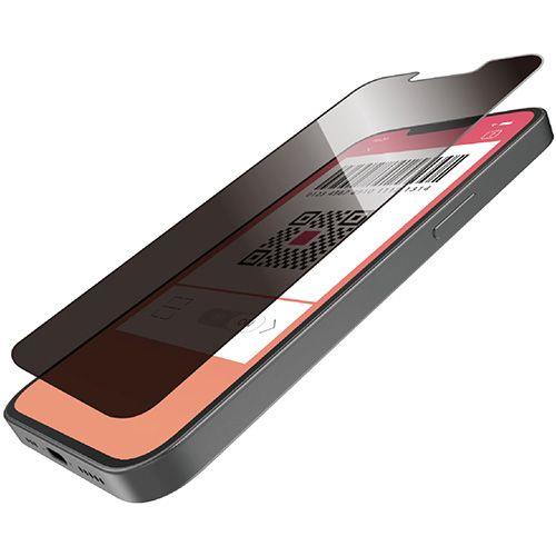 エレコム(ELECOM) PM-A25SFLGGPF iPhone 16e / 14 / 13 / 13 Pro ガラスフィルム 高透明 覗き見防止 上下左右視線ブロック 表面硬度10H